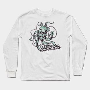 Cthulhu Sea Monster Octopus Mythology Creature Kraken Long Sleeve T-Shirt